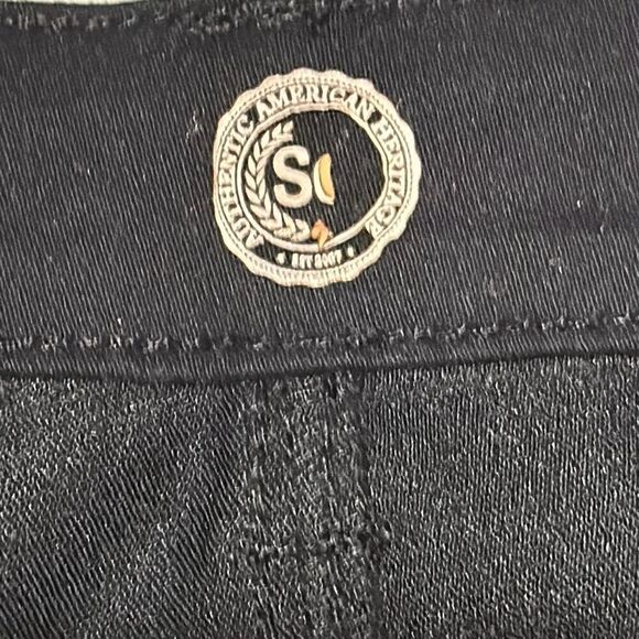 Authentic American Heritage Black High Rise Stretch Ankle Jegging Jean Juniors s - Picture 6 of 13